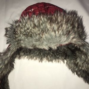 Red Pistil Fur-Lined trapper hat